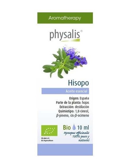 Hisopo Aceite Esencial 10Ml. Bio de Physalis