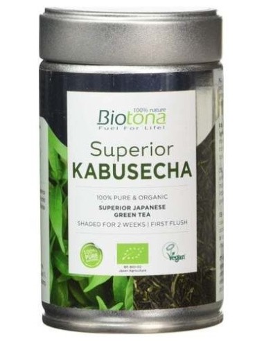 Superior Kabusecha Te Verde 80Gr Bio Vegan de Biotona