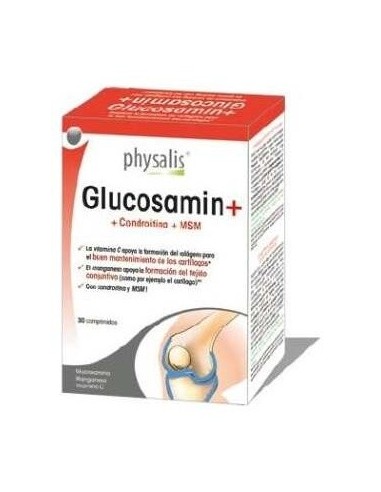 Glucosamin+Condroitina+Msm 60Comp. de Physalis