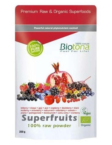 Superfruits Raw 150Gr. Bio de Biotona