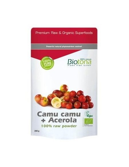 Camu Camu Acerola Raw 150Gr. de Biotona