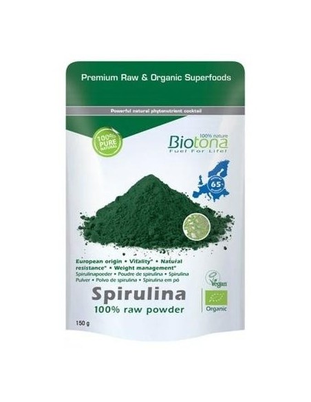 European Spirulina raw powder de Biotona
