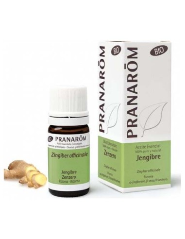 Jengibre Rizoma Aceite Esencial Bio 5Ml. de Pranarom Aceites