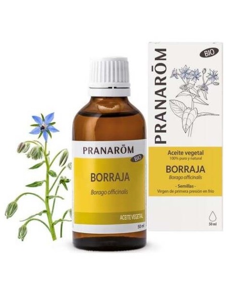 Borraja Aceite Vegetal Virgen 50Ml. de Pranarom Aceites