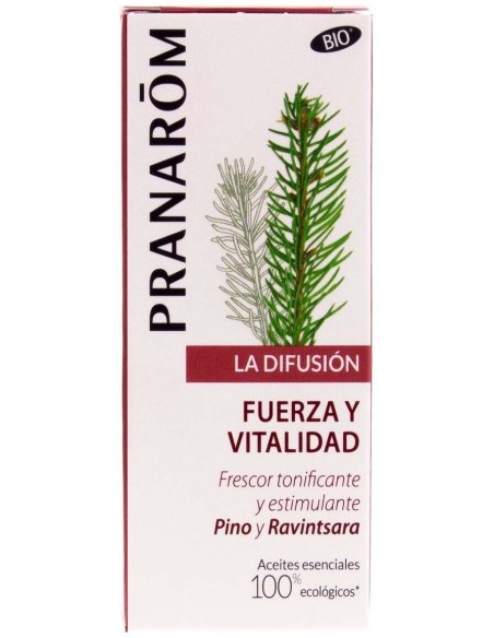 Fuerza Y Vitalidad Aceite Difusion 30Ml. Bio de Pranarom Difusion