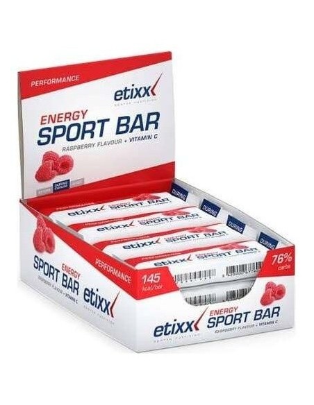 Etixx Energy Sport Barritas Frutos Rojos 12Uds. de Etixx
