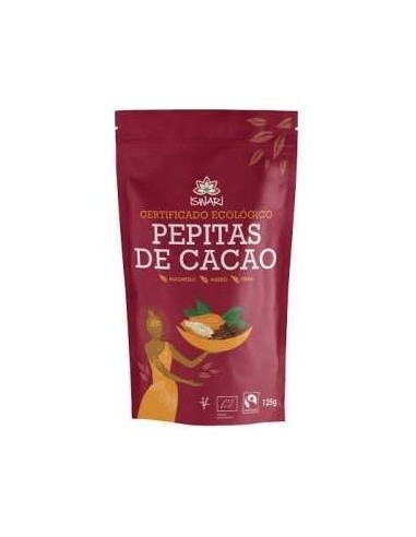 Pepitas De Cacao Superalimento 125Gr. Bio de Iswari