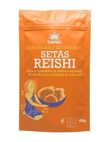 Setas Reishi Superalimento 100Gr. Bio de Iswari