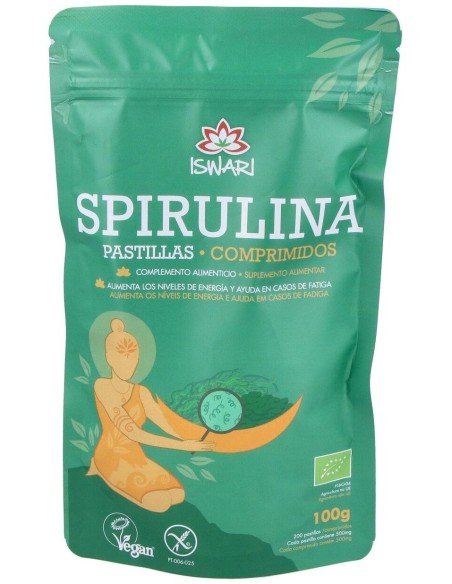 Spirulina Superalimento 200Comp. Bio de Iswari