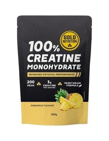 Creatine Monohydrate Piña 200Gr. de Gold Nutrition