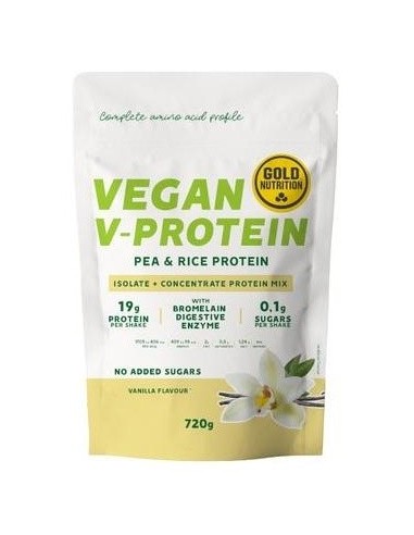 V-Protein Vainilla 720Gr. de Gold Nutrition