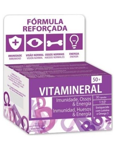 Vitamineral 50+  Gold 30Perlas de Dietmed