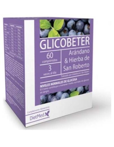 Glicobeter 60Comp. de Dietmed