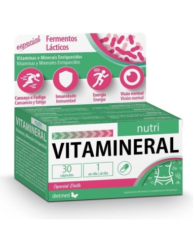Vitamineral Nutri 30Cap. de Dietmed