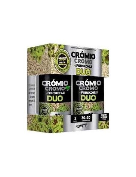 Cromio + Forskohlli Duo 30+30Comp. de Dietmed