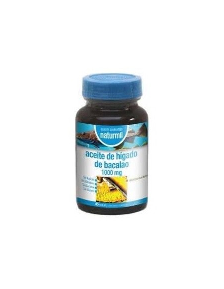 Aceite De Higado De Bacalao 1000Mg. 45Perlas de Dietmed