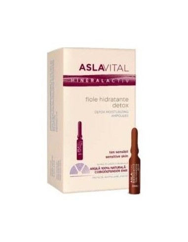 Ampollas Hidratantes Detox 7Amp. de Asla Vital (Dra. Ana Aslan)