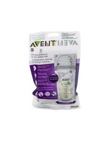 Bolsas Para Leche Materna 180Ml/25Ud Scf603/25 de Avent