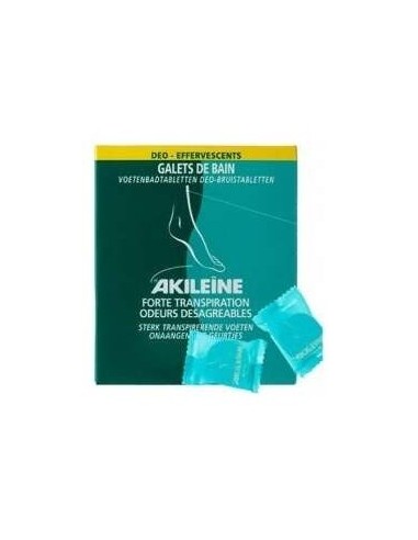 Pastillas Deo Efervescentes De Baño 7Comp. de Akileine