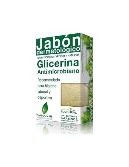 Jabon Glicerina Antimicrobiano 100Gr. de Sanasur