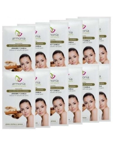 Mascarilla Reguladora Jengibre-Canela Exp 12Sbrs de Armonia