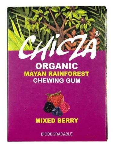 Chicle Organico Sabor Frutas Del Bosque 30Gr. Bio de Chicza