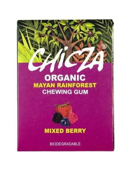 Chicle Organico Sabor Frutas Del Bosque 8Udsx30Gr de Chizca