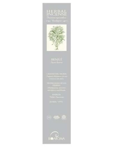 Herbal Incense Benjui Ayurveda 5Packsx12Uds. de Bioaroma