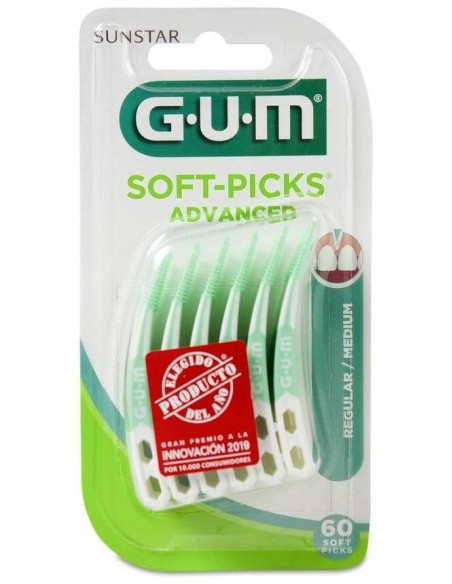 Cepillo Interdental Soft Picks Regular 60Un Verde de Gum