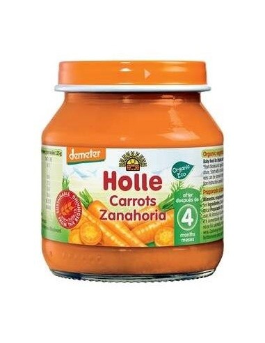 Potito Zanahoria Mini 4Meses 125Gr. Demeter de Holle