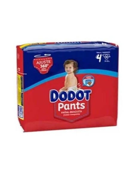 Dodot Pañal Inf Pants T4 9-15 Kg 33 Un de Dodot