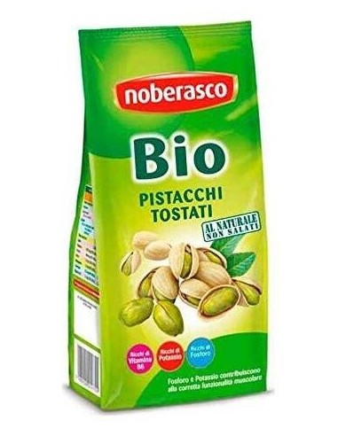 Pistachos Tostados Sin Sal 150Gr. Bio de Noberasco
