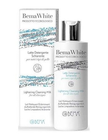 Bema White Leche Limpiadora Aclarante 200Ml. Bio de Bema