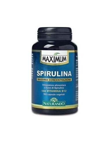 Maximum Spirulina 100Cap. de Naturando