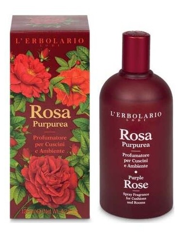 Rosa Purpurea Perfumador Ambiente-Cojines 125Ml. de L´Erbolario