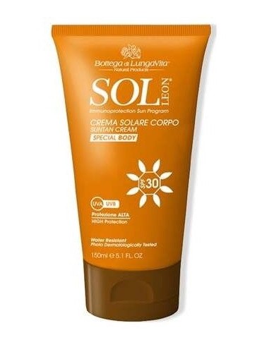 Sol Leon Crema Solar Spf 30 Alta Proteccion 150Ml. de Bottega Di Lungavita
