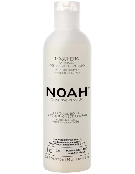 Mascarilla Capilar Antiamarillo Con Arandano 250Ml de Noah