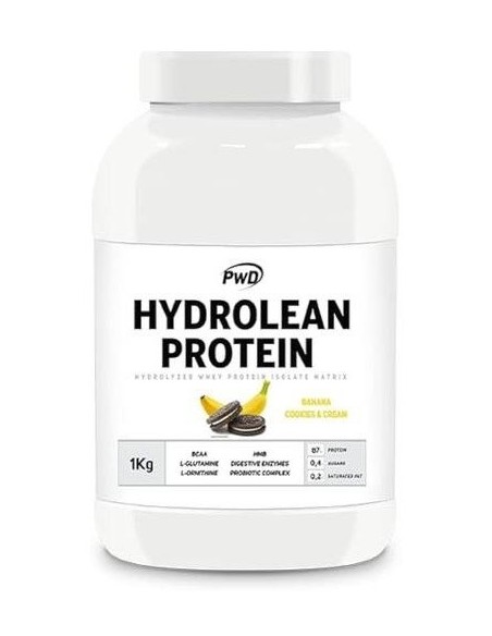 Hydrolean Protein Banana Cookies-Cream 1Kg. de Pwd