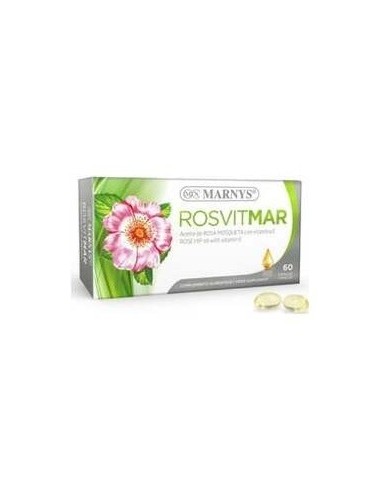 Rosvitmar Aceite De Rosa Mosqueta 60Perlas de Marnys