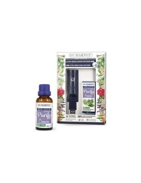 Pack Usb Ultra Nebulizador+Synergy Purify 30Ml. de Marnys