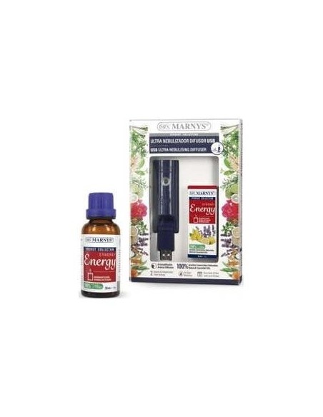 Pack Usb Ultra Nebulizador+Synergy Energy 30Ml. de Marnys