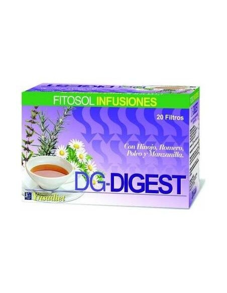Dg-Digest (Digestiva) 20 Filtros de Ynsadiet