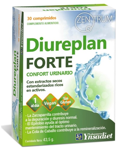 Diureplan Forte 30 Comp de Ynsadiet