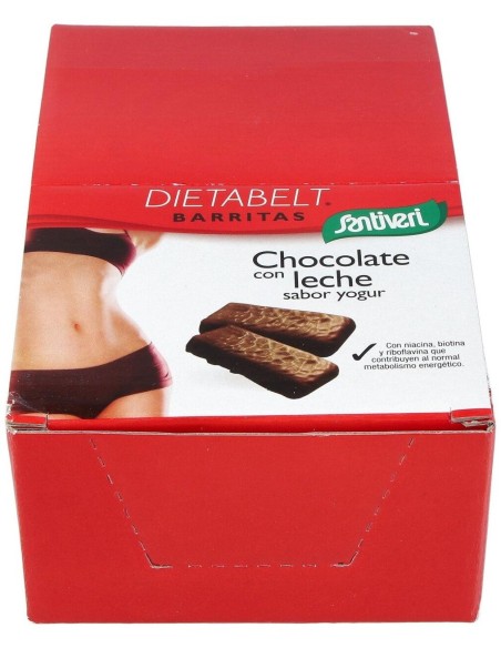 Dietabelt Barritas Choco C/Leche-Yogur Caja 16 Unidades Santiveri