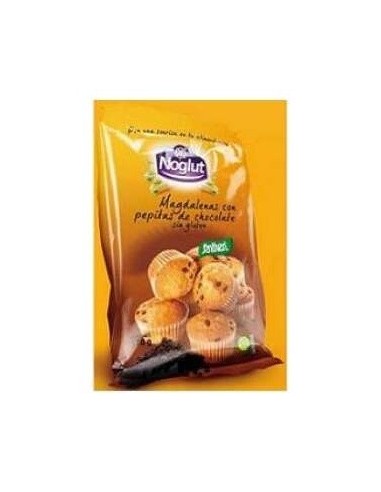 Noglut Madalenas Con Pepitas De Chocolate 170Gr. de Santiveri