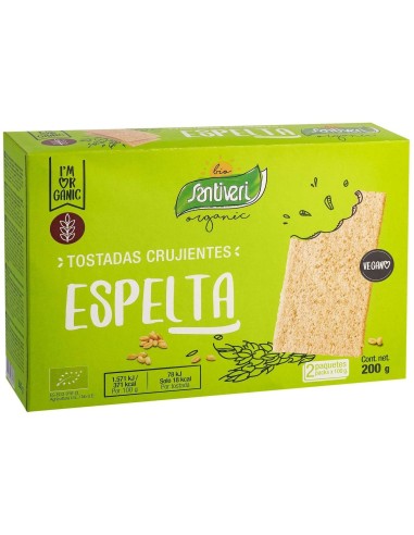 Tostadas Ligeras De Espelta 2P 200Gr Bio de Santiveri
