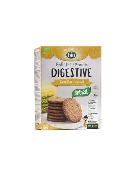 Galletas Digestive Cereales 2 Paquetes 330Gr  Bio de Santiveri
