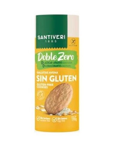 Galletas Sin Gluten Doble Zero 190Gr. de Santiveri
