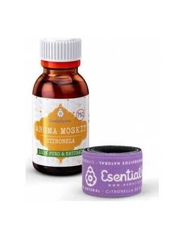 Aromamoskit 15Ml. Pack Con Brazalete de Esential Aroms