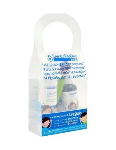 Pack Cuidado Capilar Infantil Antipiojos de Esential Aroms
